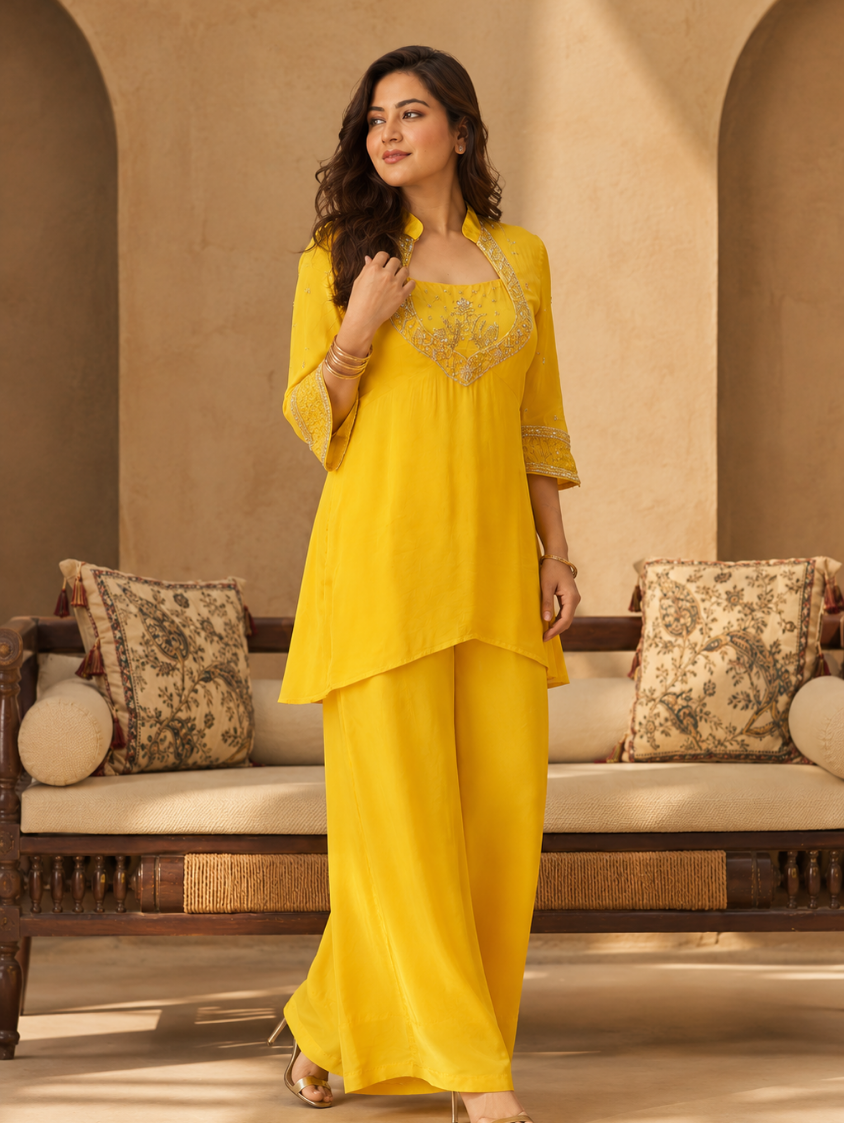 Sunshine Grace Embellished Co-ord Set