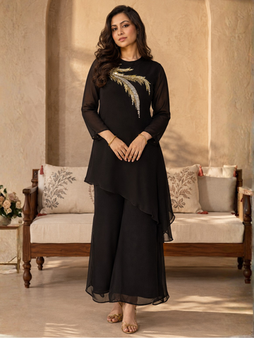 Zehra Elegance Co-ord Set (2-Piece Set)