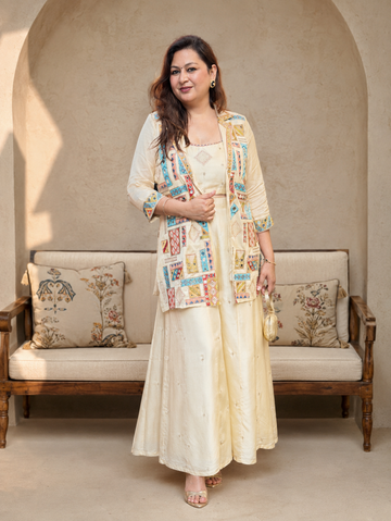 Noor-e-Riwaayat Jacket Co-ord Set